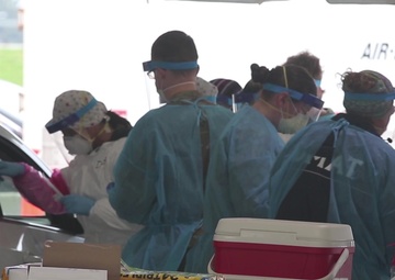 Iowa National Guard Combat Medics Aid Nurses During COVID-19
