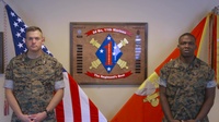 Lt. Col. Hyatt and Sgt.Maj. Childs Memorial Day Message