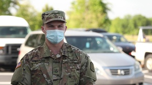 NC Guardsmen Distribute PPE across NC
