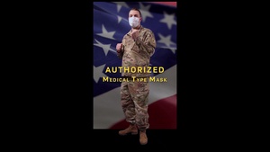 U.S. Army COVID-19 Authorized Masks Character Select