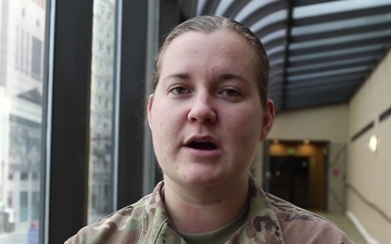 Sgt. Amanda Schwartz Discusses Her Service During COVID-19