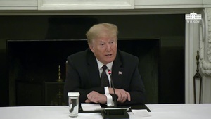 President Trump Participates in a Round-table with Restaurant Executives and Industry Leaders