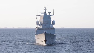 NATO’s Standing Naval Forces exercise together