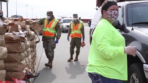 Nebraska National Guard Supports Partners with Mobile Food Pantry