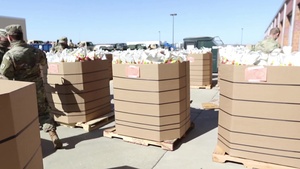 Nebraska National Guard Supports Food Bank Operations