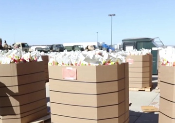 Nebraska National Guard Supports Food Bank Operations