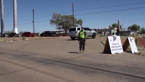 AZNG supports COVID testing on Navajo Nation