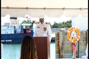 Coast Guard Sector North Carolina holds Change of Command Ceremony in Atlantic Beach, North Carolina