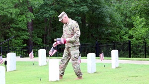 Memorial Day Tribute at Fort McClellan Military Cemetery