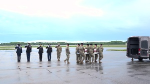 B-Roll: Army 1st Lt. Trevarius R. Bowman - Dignified Transfer