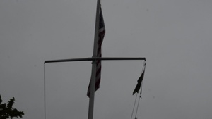 Memorial Day Morning Colors at Naval Submarine School