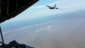 165th Airlift Wing America Strong Flyover