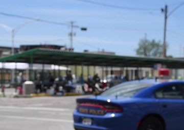 Michigan National Guard assist Muskegon Heights with drive-thru COVID-19 testing