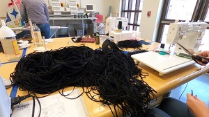 Camp Humphreys Team Sew Essential Mask Making Efforts