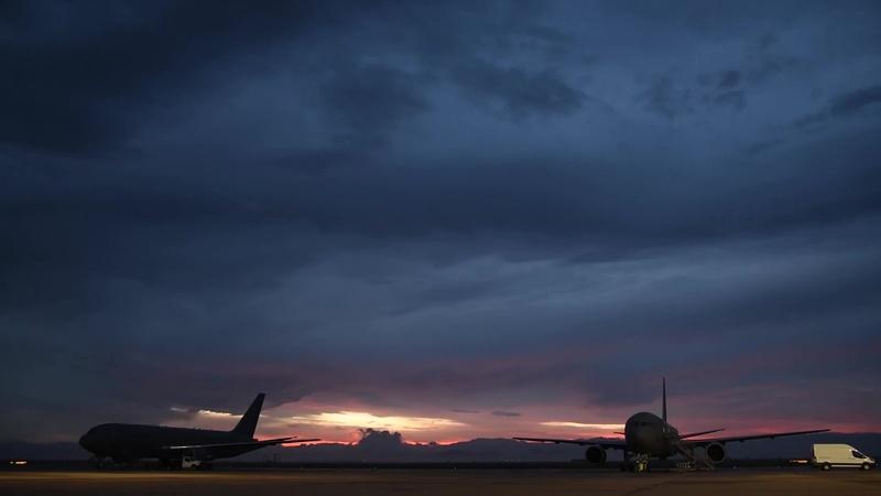 KC-46 sunrise Altus AFB
