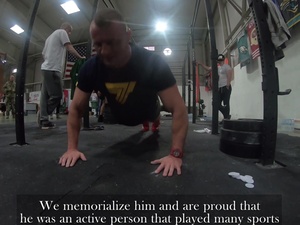 KFOR RC-E Manuever Battalion participates in Murph Challenge