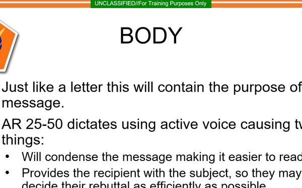 1LT Hendrix E-mail Customs and Courtesies