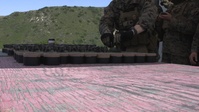 ITB Marines throw hand grenades