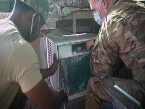 HVAC/R at Al Udeid Air Base