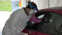 132d Wing Airmen provide COVID-19 screening