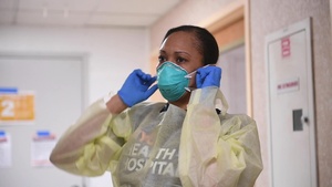 Maj. Esther N. Cleggs-Burns at Elmhurst Medical Center
