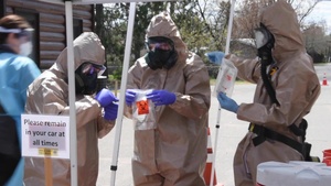 Wisconsin Guard supports Solon Springs COVID-19 testing site