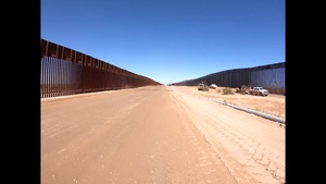 Corps border barrier progress at Yuma 2
