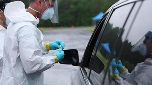 COVID-19 Testing continues with NC National Guard Support