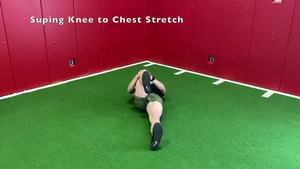 Supine Knee to Chest Stretch