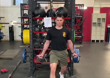 TRX Split Squat with M Deltoid Fly