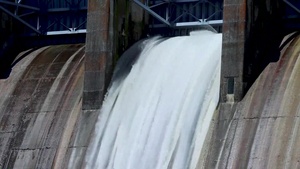 B-Roll Table Rock Dam Spillway Release May 30, 2020