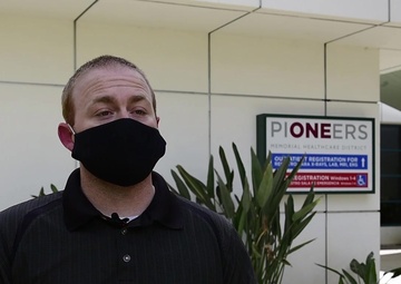 Interview: Chris Herring, Imperial County, re: Cal Guard medical support to COVID-19 hotspot