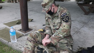 Eighth Army Best Warrior Competition Day 1 Knot Tying (VL209)