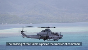 MAG-24 Flight of the Eagles, Airborne Change of Command