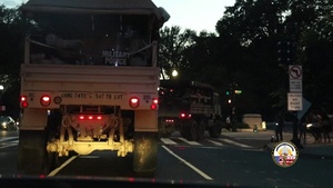 DC Guardsmen protect the White House