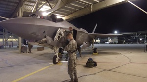 421st Fighter Squadron deployment B-Roll
