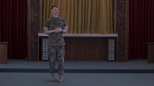 Red Talks | Petty Officer 1st Class Kimball speaks about grounding techniques