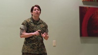 RED Talks | U.S. Navy Lt. Alicia Murray speaks about problem solving