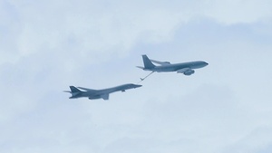 Turkish Air Force tankers Refuel USAF bombers