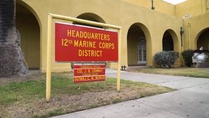 12MCD HQ Co. Change of Command