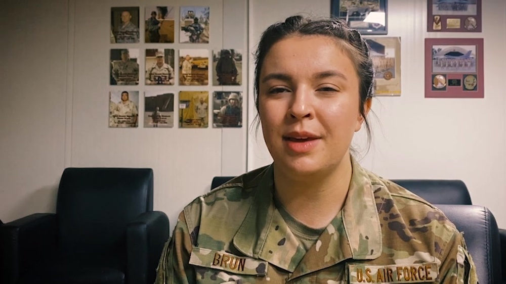 DVIDS - Video - Deployed ROTC Student Renders First Salute
