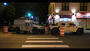 Minnesota Guardsmen Protect Local Corner Store
