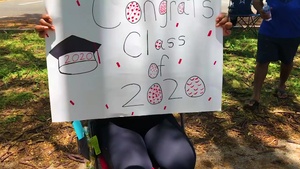M.C. Perry High School seniors celebrate with senior send off parade (Package/Pkg)