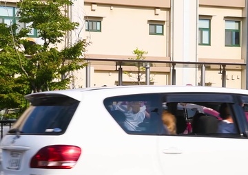 M.C. Perry High School seniors celebrate with senior send off parade (B-Roll)