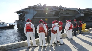 USS Theodore Roosevelt (CVN 71) Arrives in Guam