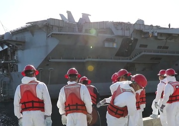 USS Theodore Roosevelt (CVN 71) Arrives in Guam