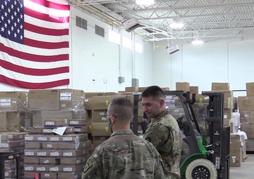 Col Cerniauskas Visits COVID Testing Sites (B-Roll Package)