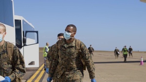 U.S. Marines with MRF-D arrive in Australia