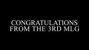 Congratulations from 3rd MLG I U.S. Marines with 3rd Marine Logistics Group congratulate the class of 2020 students