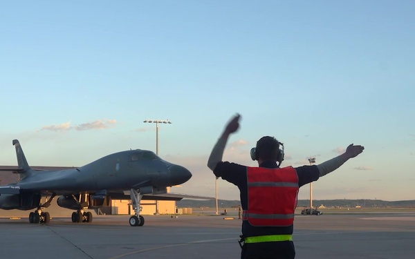 Ellsworth B-1 Bomber Task Force B-roll Package